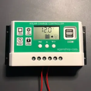 Solar Charger Controller Lithium 40A 50A 60A Panel Surya 12V 24V - 60A