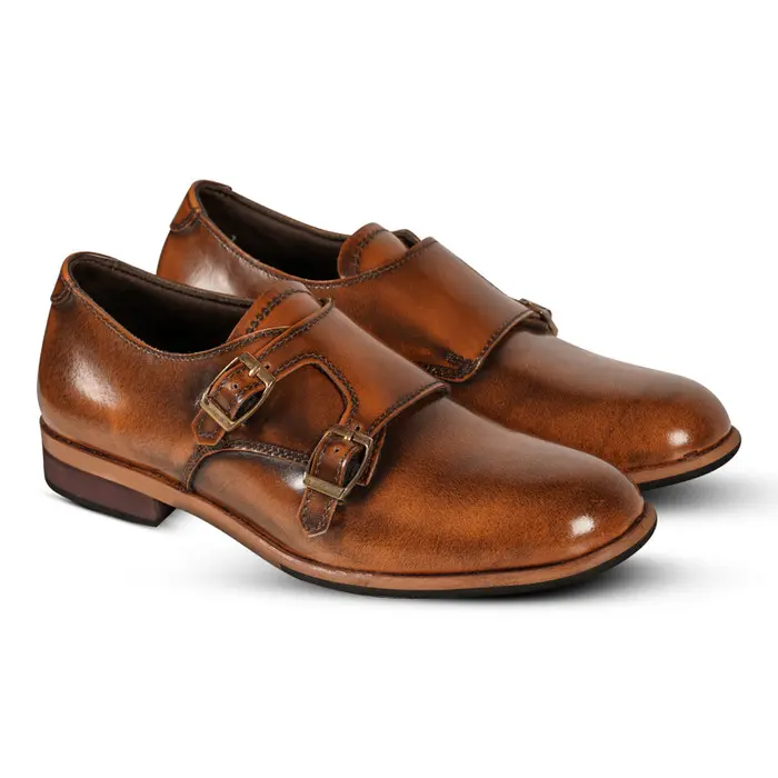 Gilly Monkstrap Tan (WOMEN)/Sepatu Casual/Sepatu NAPPA MILANO 0