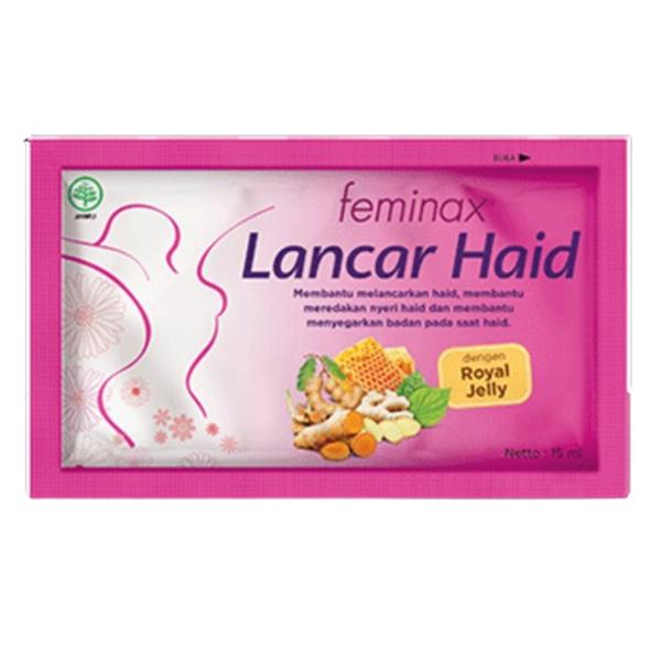 Feminax Cair Lancar Haid Sachet 15ML - Melancarkan & Pereda Nyeri Menstruasi