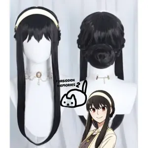 Wig Cosplay Yor Forger Spy X Family