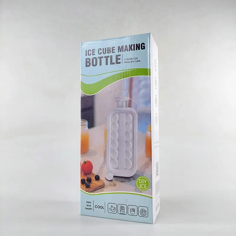 Botol Cetakan Pencetak Es Batu Bulat 12 Grid Ice Cube Mold Berkualitas 7