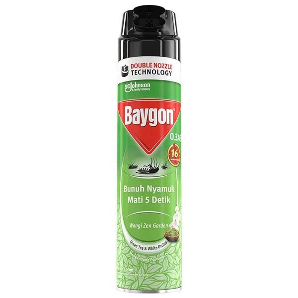 BAYGON AEROSOL ZEN GARDEN 600ML