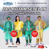 Gambar JAS HUJAN ANAK Stelan Setelan Elmondo Kidd 602 502 Set Jaket Celana - 502, Kuning dari Motocraft IDN Kab. Tangerang 2 Tokopedia