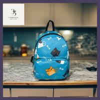 Gambar Ransel Sekolah Mini Tas Kecil Ada Slot Tablet Tas Wanita Motif Kucing Toska - Tosca Hiu dari Polofelix Kota Administrasi Jakarta Timur 1 Tokopedia