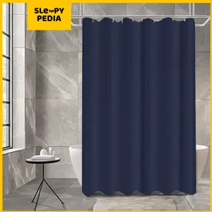 BIG SALE Tirai Kamar Mandi / Gorden Kamar Mandi / Shower Curtain Anti Air PEVA Berbagai Motif Ukuran 180x180cm - by Sleepypedia