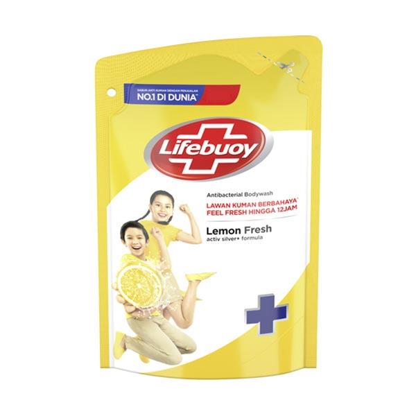 Gambar Lifebuoy Body Wash Lemon Fresh Pouch 450Ml dari Foodmart Samarinda Kota Samarinda Tokopedia