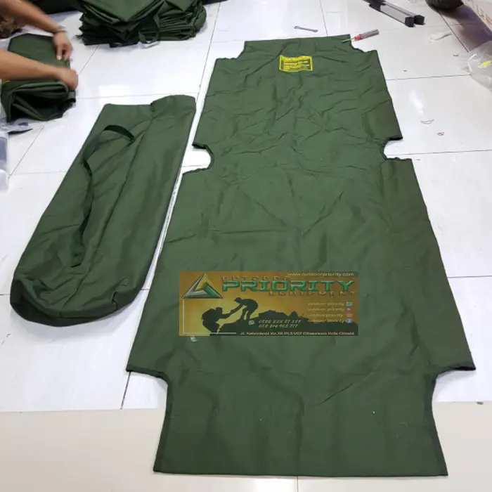 Tas/sarung velbed(bahan filamin standar tni)