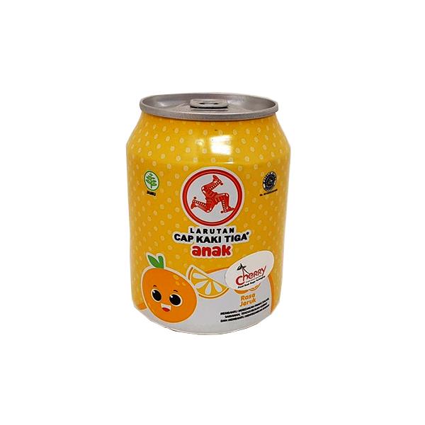 Gambar LARUTAN KAKI TIGA ANAK JERUK CAN 250ml dari Foodmart Samarinda Kota Samarinda Tokopedia