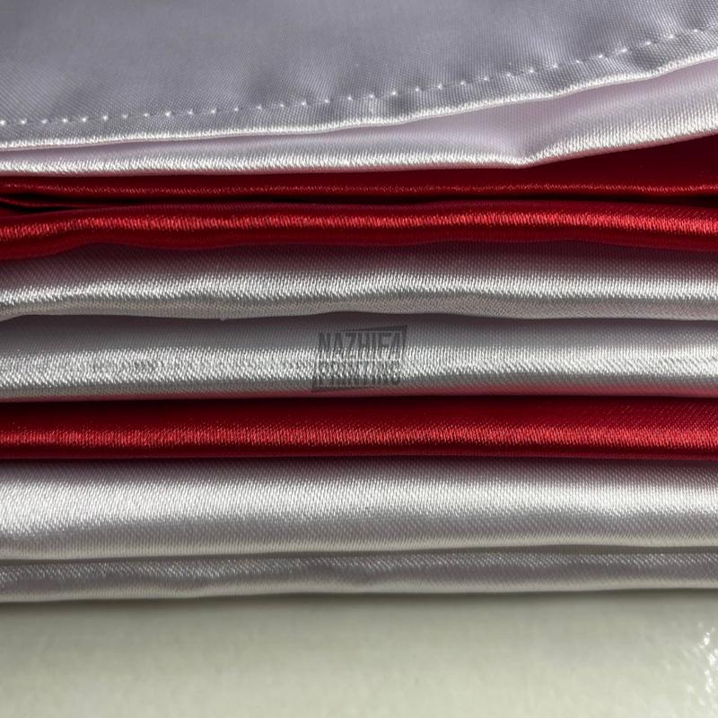 Nazhifa Printing - Bendera Merah Putih 80 x 120 cm, Bendera Indonesia ( Bahan Satin England, Ukuran Standar, Bendera Lapangan, Bendera Upacara, Bendera 17 agustus ) 4