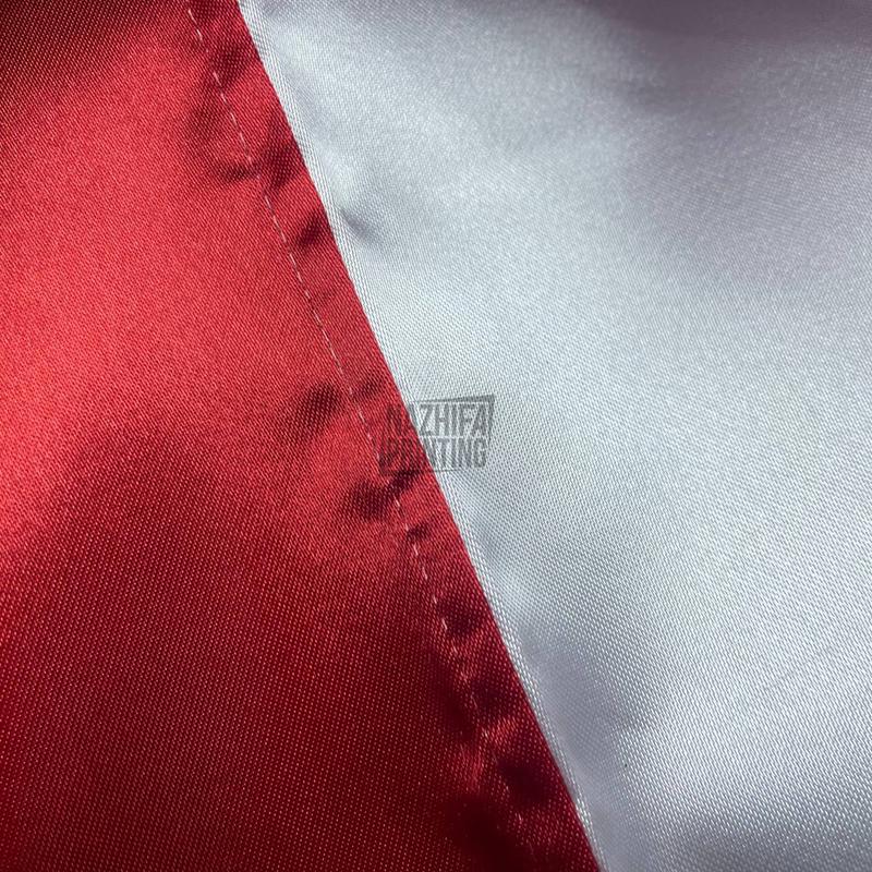 Nazhifa Printing - Bendera Merah Putih 80 x 120 cm, Bendera Indonesia ( Bahan Satin England, Ukuran Standar, Bendera Lapangan, Bendera Upacara, Bendera 17 agustus ) 3