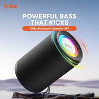 Gambar OLIKE Speaker Wireless SF9 Portable HiFi Sound Stereo LED Light | IPX4 dari Starcomp Purwokerto Kab. Banyumas 3 Tokopedia