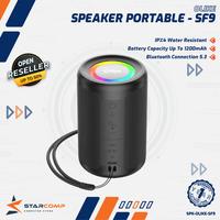 Gambar OLIKE Speaker Wireless SF9 Portable HiFi Sound Stereo LED Light | IPX4 dari Starcomp Purwokerto Kab. Banyumas 1 Tokopedia