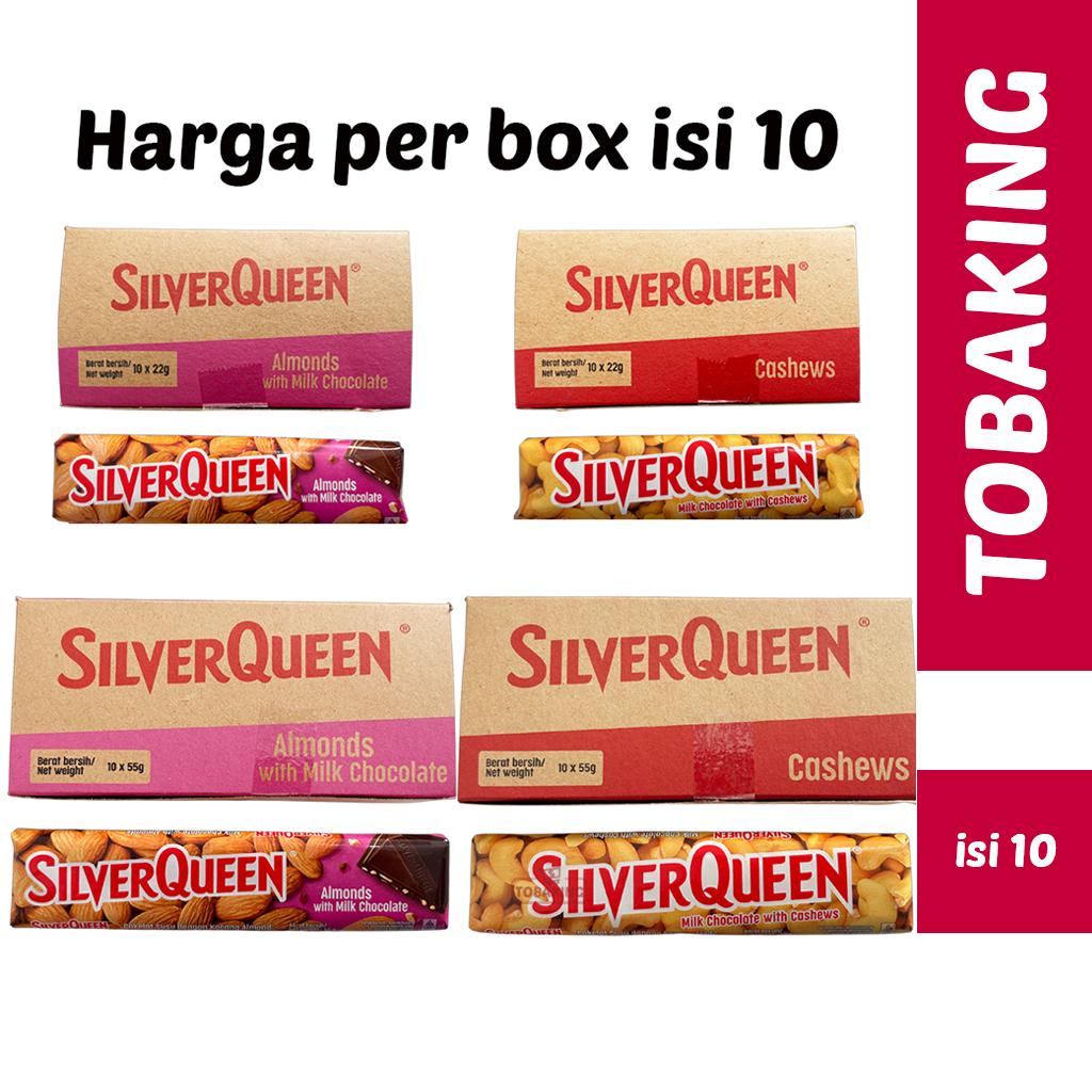 Silver Queen Cashew Almond Milk Coklat Silverqueen Cokelat