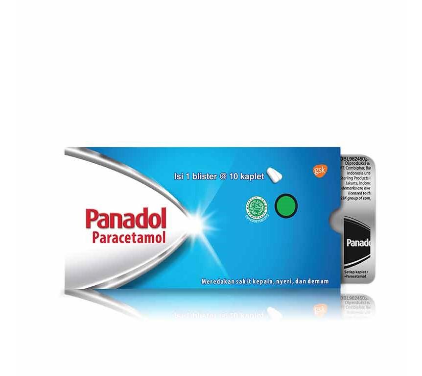 PANADOL KAPLET 10'S STRIP DOT