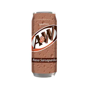 A & W SARSAPARILA CAN 250 ML