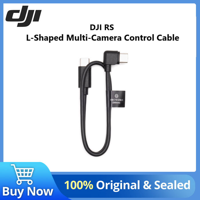 Jual Dji Rs L-Shaped Multi-Camera Control Cable (Usb-C, 30 Cm) For Dji ...