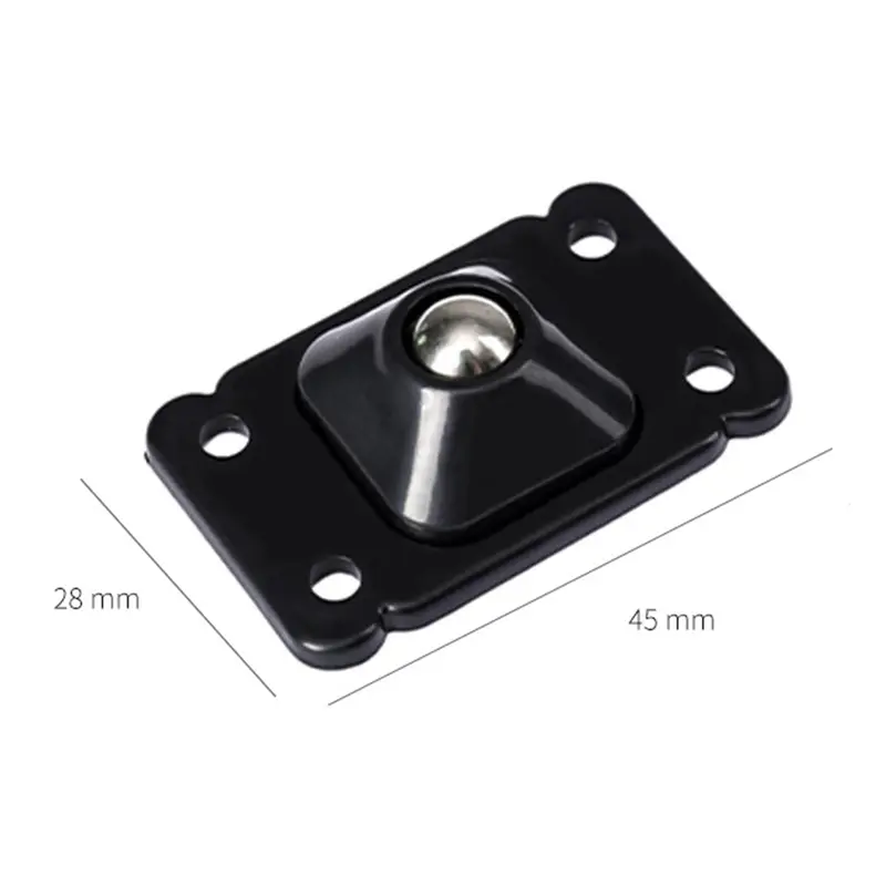 4Pcs Self Adhesive Caster Wheels Paste Type Universal Pulley 360 Degree Swivel Sticky Pulley for Trash Can Storage Box 1