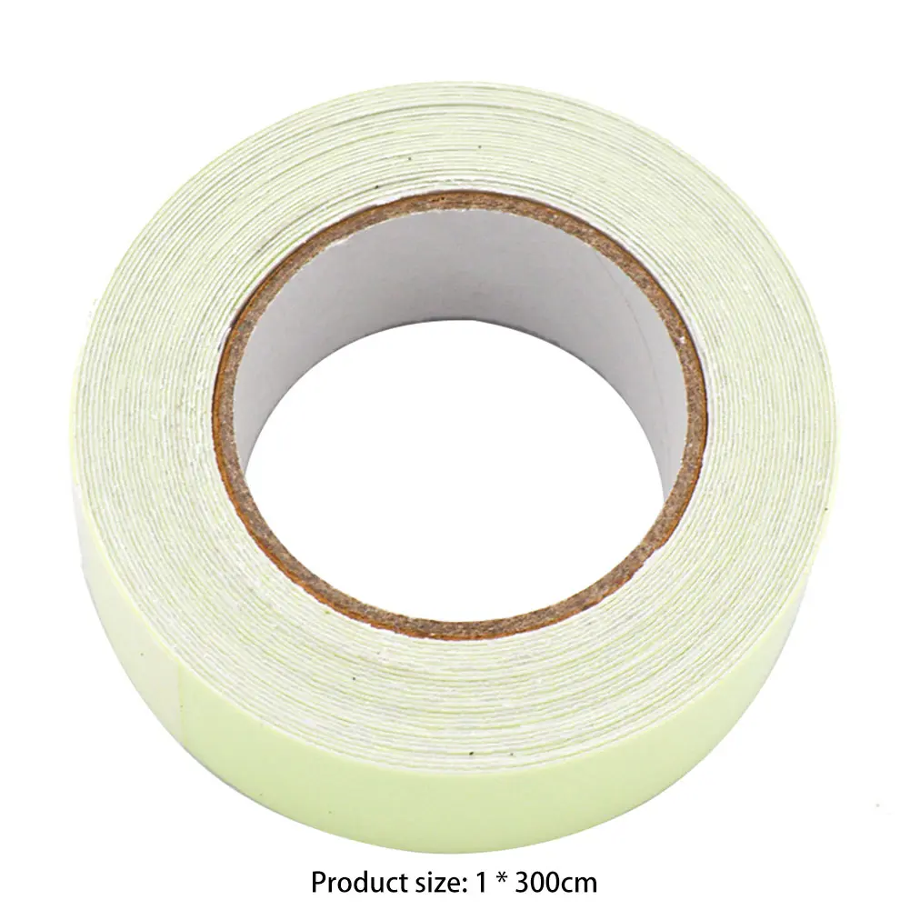 Glow in The Dark Tape Safety Tape Removable Neon Tape Waterproof High Visibility Security Decor for Theatres Staged & Dark Areas
