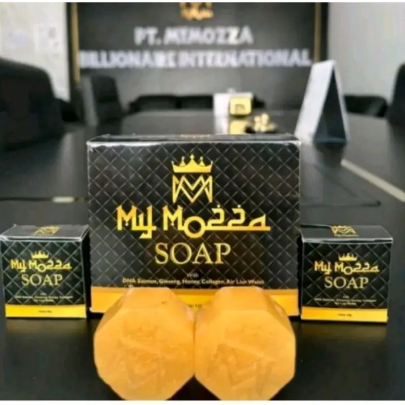 5 PCS PAKET MY MOZZA SOAP / SABUN MYMOZZA SOAP WITH DNA SALMON ORIGINAL 100% 3