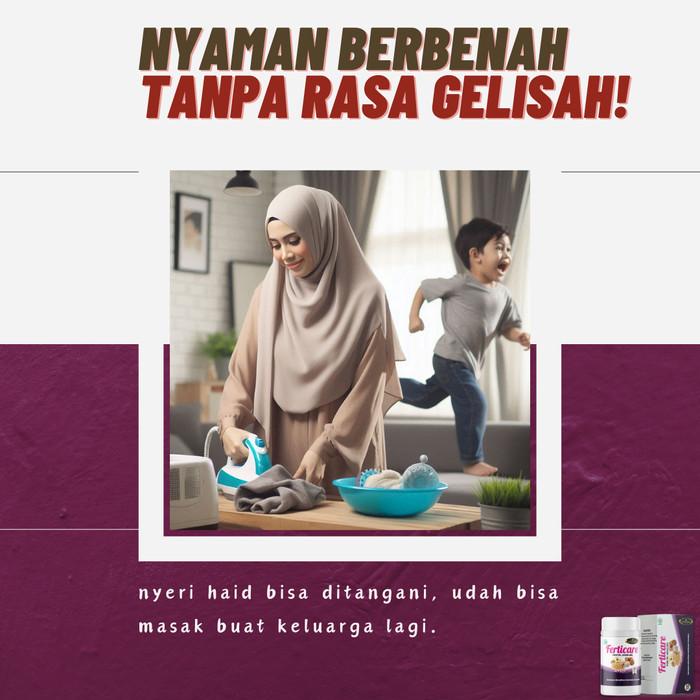 BerkahSehat- Obat Memperlancar Haid Ferticare Binasyifa Asli
