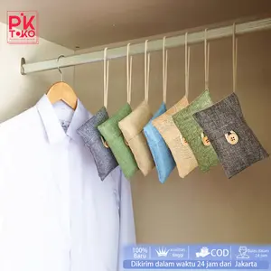 Special Bamboo Charcoal Air Purifying Bag Alami Natural Bamboo Charcoal & Air Purifier Kantong Arang Bambu