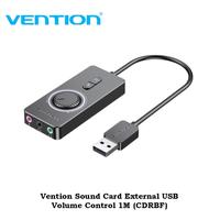 Gambar Vention Sound Card External USB Volume Control 1M (CDRBF) dari Java Computer Samarinda Kota Samarinda 1 Tokopedia
