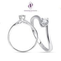 Gambar Diamond Pavilion Cincin Emas Batu Berlian Audrey Ring - 10-12 dari Diamond Pavilion Kab. Klaten 1 Tokopedia