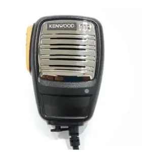 TPJ_ Hand Mic HT Cina Chrome Handmic Baofeng Kenwood Extra Microphone Krom