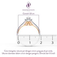 Gambar Diamond Pavilion Cincin Emas Batu Berlian Audrey Ring - 10-12 dari Diamond Pavilion Kab. Klaten 3 Tokopedia