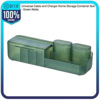 Gambar Arte Universal Cable and Charger Home Storage Container Box Green Matte Storage Tempat Simpan Charger Desk Organizer Perapih Cable Management Meja Rak Alat Tulis Make Up Kosmetik dari Official Ringke Partner Kota Administrasi Jakarta Utara 1 Tokopedia