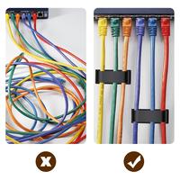 Gambar Arte Universal Cable Snap Clip 3M glue for 5 cable dengan Sekat  (min 2pcs) White Klip Kabel Klem Penjepit Pengikat Perapih Tempel Tembok Perekat 3M Clip Cabel Management Desk Wire Holder Organizer Kabel Mobil Listrik USB PC Organizer dari Official Ringke Partner Kota Administrasi Jakarta Utara 3 Tokopedia