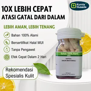 Obat Minum Eksim Exim Kering Basah Penyakit Kulit Alergi Jamur Kulit Paling Ampuh Isi 50 Kapsul