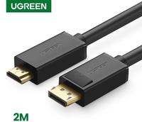 Gambar Kabel Display Port to HDMI UGREEN DP TO HDMI Cabel 2M 10202 - Black dari KomputerMedan OS Kota Medan 4 Tokopedia