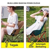 Gambar VOOVA Kursi Piknik/ Kursi Outdoor/ Kursi Lipat Portable Outdoor/ Kursi Santai/ Kursi Camping Bulat Lebih Kuat/ Lebar 59cm - Hijau dari Voova Store Kab. Tangerang 5 Tokopedia