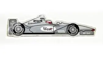 stiker sticker McLaren Mercedes Formula 1 bahan GrafTac Permanent