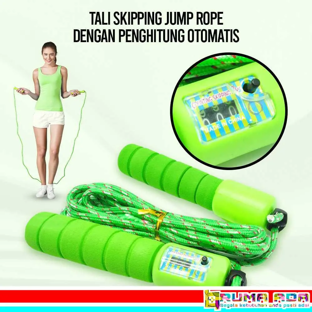 Tali Skipping Jump Rope dengan Penghitung Otomatis