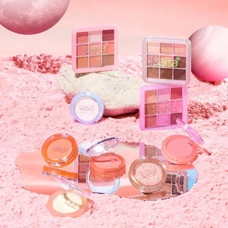 SALSA Galaxy Highlighter – Highlighter | Make Up Douyin Korea | MakeUp | Shimmer | Perona Kilau | High Pigmented 7