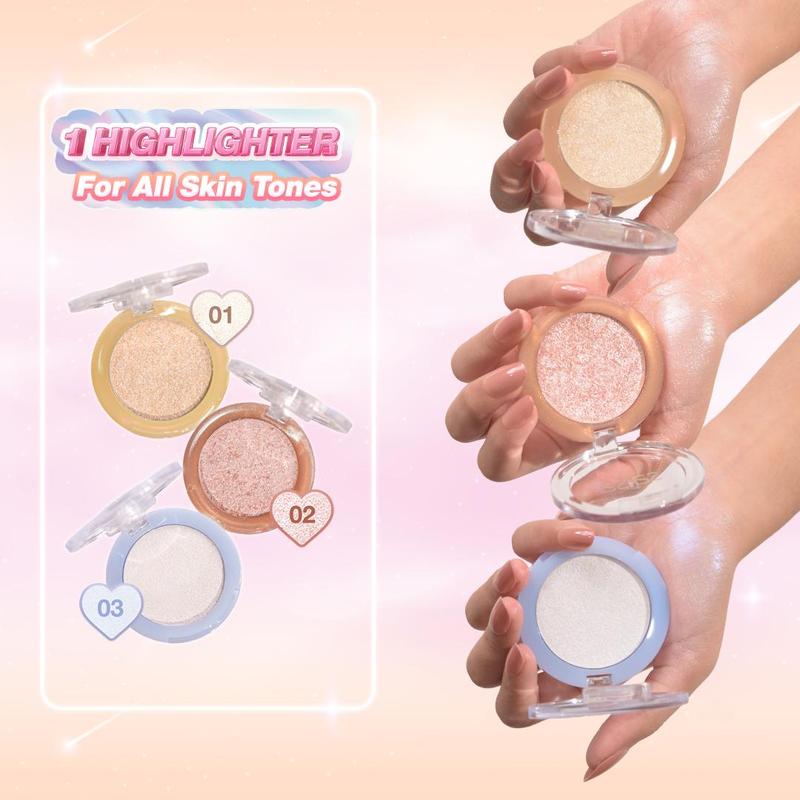 SALSA Galaxy Highlighter – Highlighter | Make Up Douyin Korea | MakeUp | Shimmer | Perona Kilau | High Pigmented 5