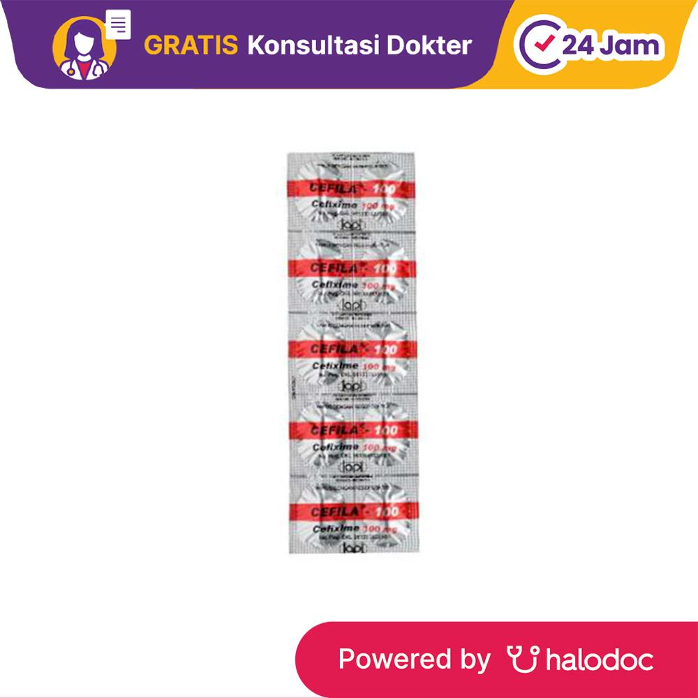 Cefila 100 mg 10 Kapsul - Antibiotik - Halodoc