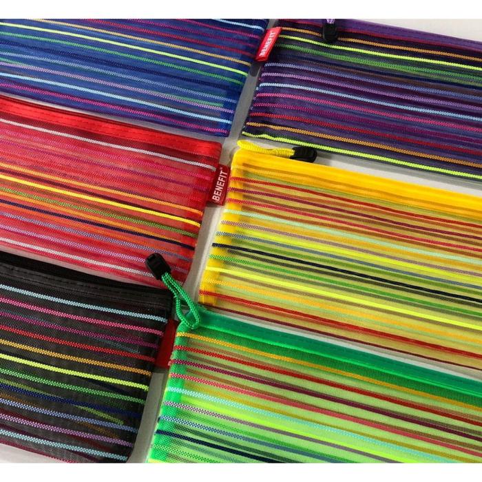 Gambar Map Zipper Benefit PF-800 / Pouch / pocket serbaguna  Warna Warni - Ukuran F4 dari Bali Stationery Kota Denpasar 5 Tokopedia