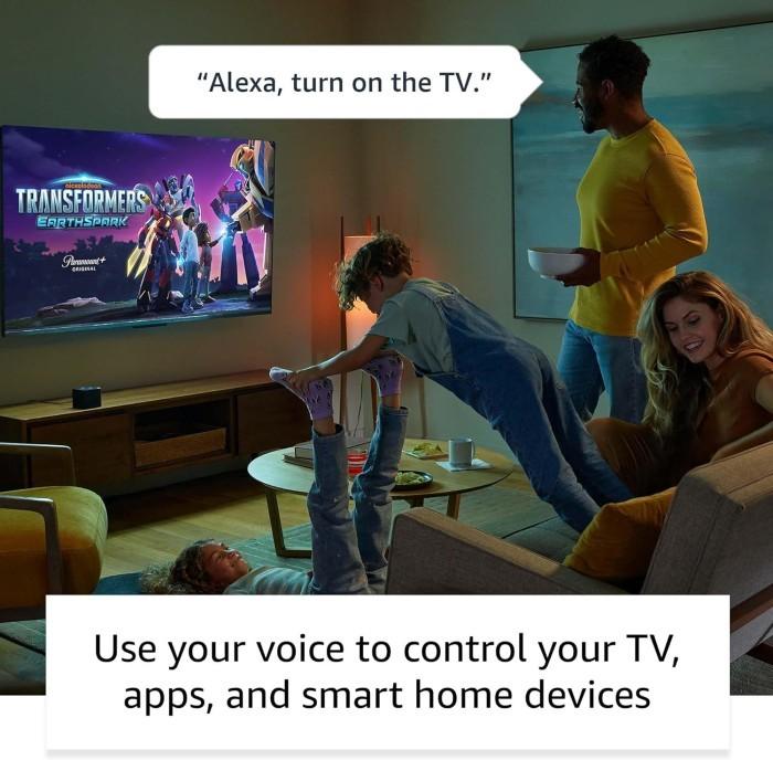 Amazon Fire TV Cube 3rd Gen 2022, Hands-free 4K ultra HD streaming with Alexa, free and live TV, smart home control