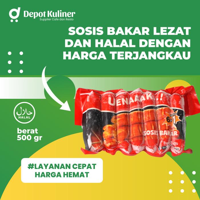 Gambar Belfoods Sosis Ayam Bakar 500G dari Depot Kuliner Kota Medan Tokopedia