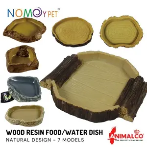 FEEDING DISH BOWL TEMPAT MAKAN MINUM WADAH REPTIL REPTILE SULCATA KURA