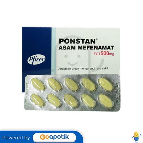 PONSTAN FCT 500 MG BLISTER 10 TABLET / ANTI NYERI