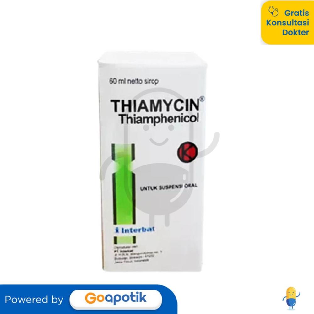 THIAMYCIN 125 MG/5 ML DRY SYRUP 60 ML
