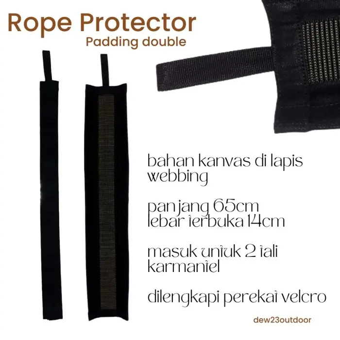 PREMIUM Pelindung Tali Karmantel Rope Protector padding padding climbing