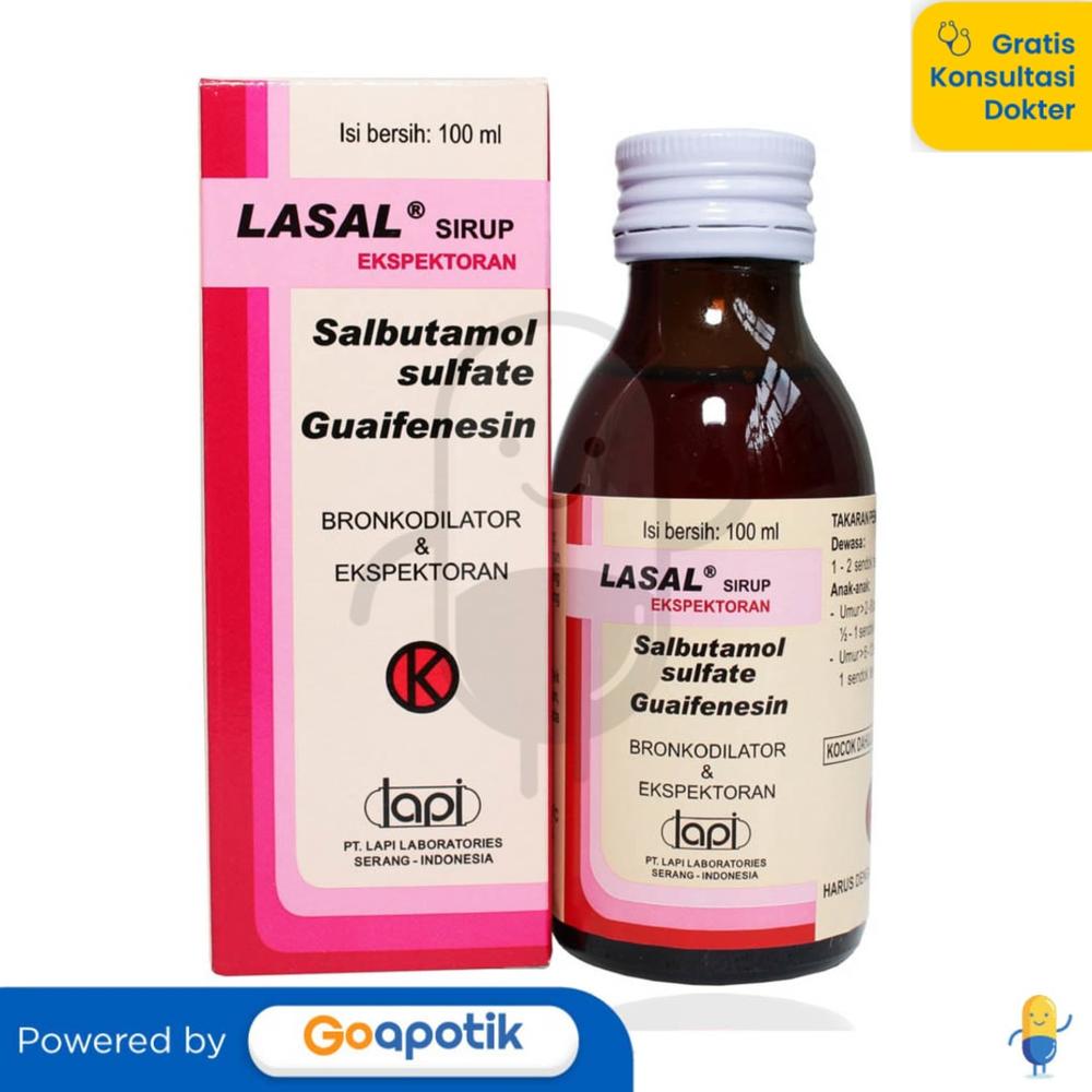 LASAL EXSPECTORAN SIRUP 100 ML