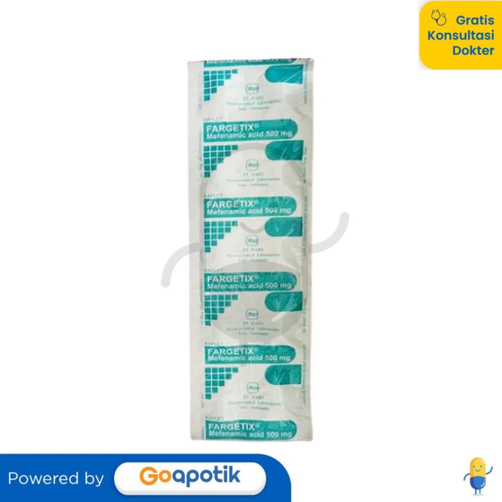 FARGETIX 500 MG STRIP 10 KAPLET