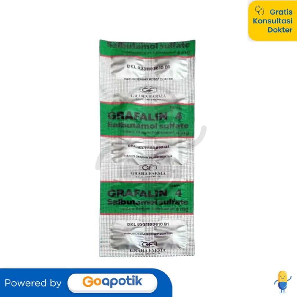 GRAFALIN 4 MG STRIP 10 TABLET