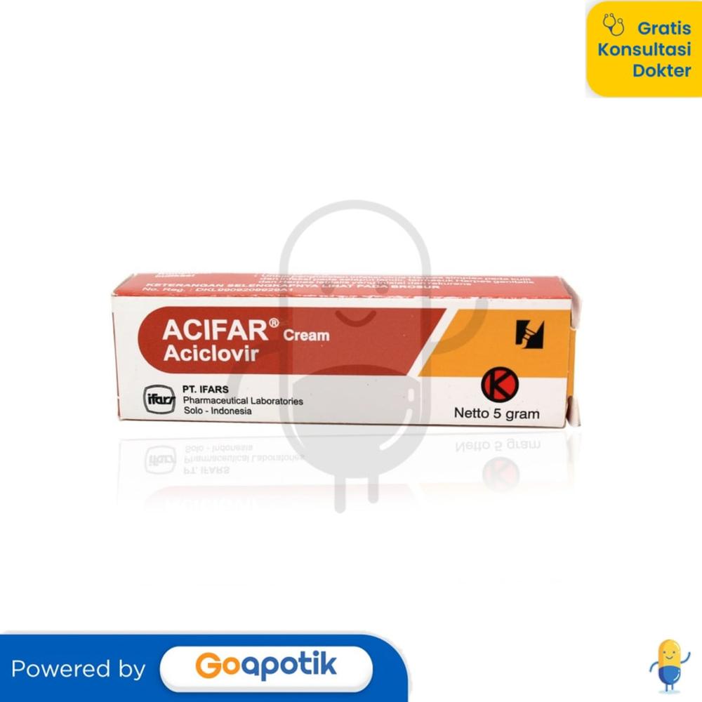 ACIFAR CREAM ISI 5 GRAM TUBE